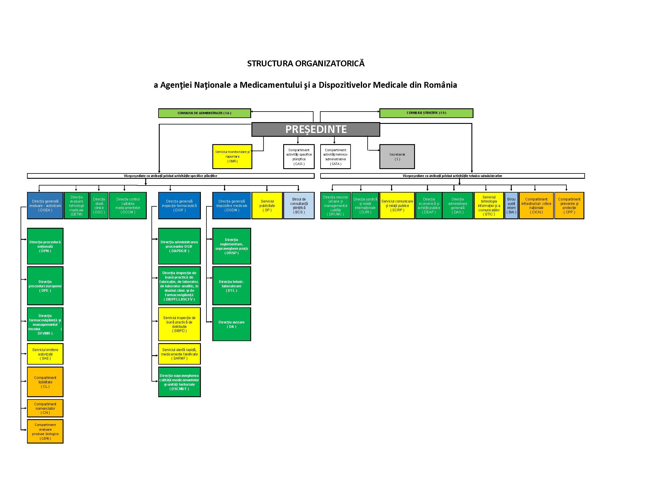 Organisational structure – NAMMDR